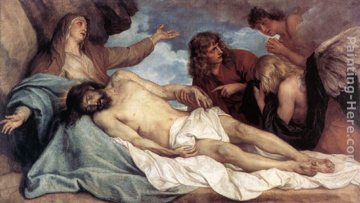 The Lamentation of Christ painting - Sir Antony van Dyck The Lamentation of Christ art painting